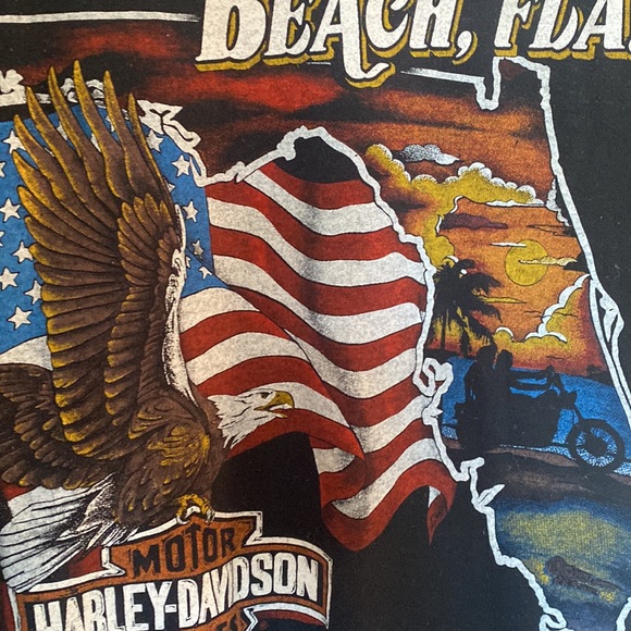 Vintage 1987 Harley Davidson T-Shirt Size M - Picture 10 of 16